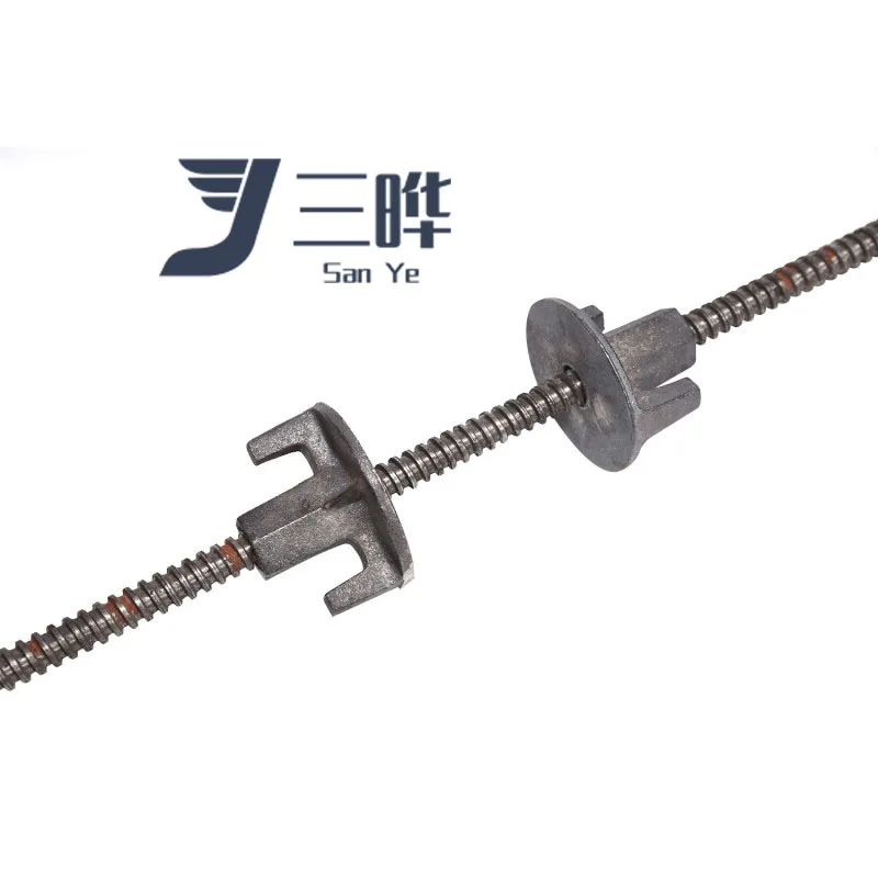 SANYE Hardware Steel Formwork Cast Iron Thread Bar D15/17 Tie Nut Tie Rod