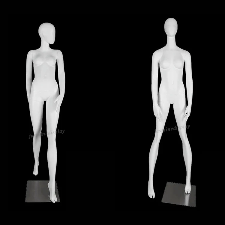 Full Body Breast Female Mannequin Manikin Skin Color Female Headless Mannequin for Clothes Display