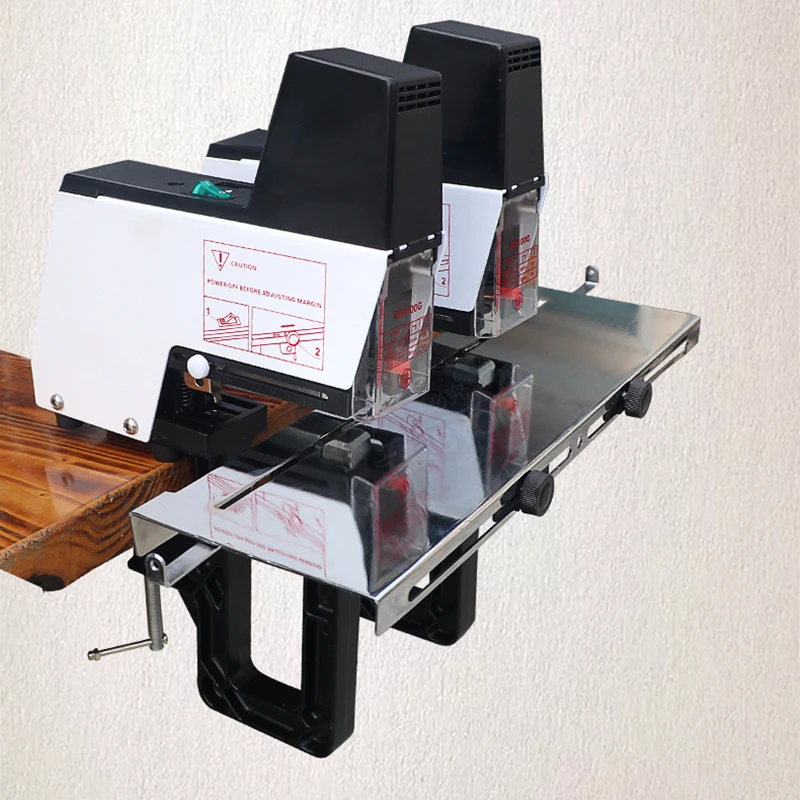 Multi-functional double head heavy-duty paper stapler A3 electric stapler