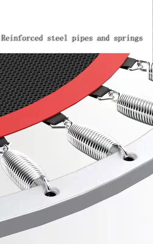 Hot sale safety indoor fitness exercise mini jump bed kids folding trampoline