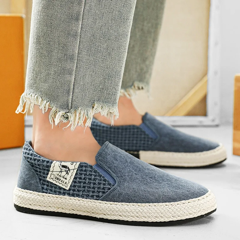 MNV Fashion Women Men Flats Espadrilles Shoes Canvas Rubber Jute Sole Espadrilles Wholesale Embroider Shoes Loafers