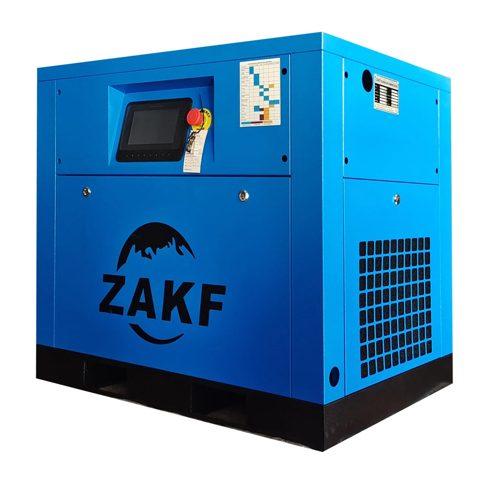 ZAKF 10hp Fixed Speed Screw Air Compressor Air Compressor 7 Bar 10hp Air Compressor Machine 10hp