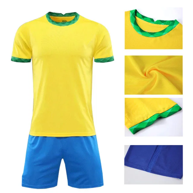 Euro cup Custom thailand quality jersey soccer football jersey shirt soccer jersey set