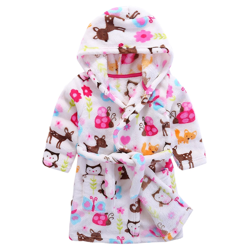 
Unisex Kids Customized Designs Children Sleepwear Pajamas Bathrobe 