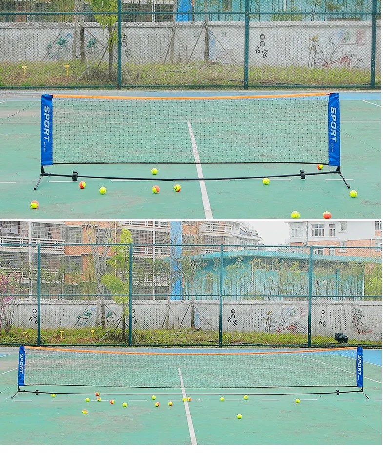
Hot sale cheap price professional portable foldable practice tennis net for court 