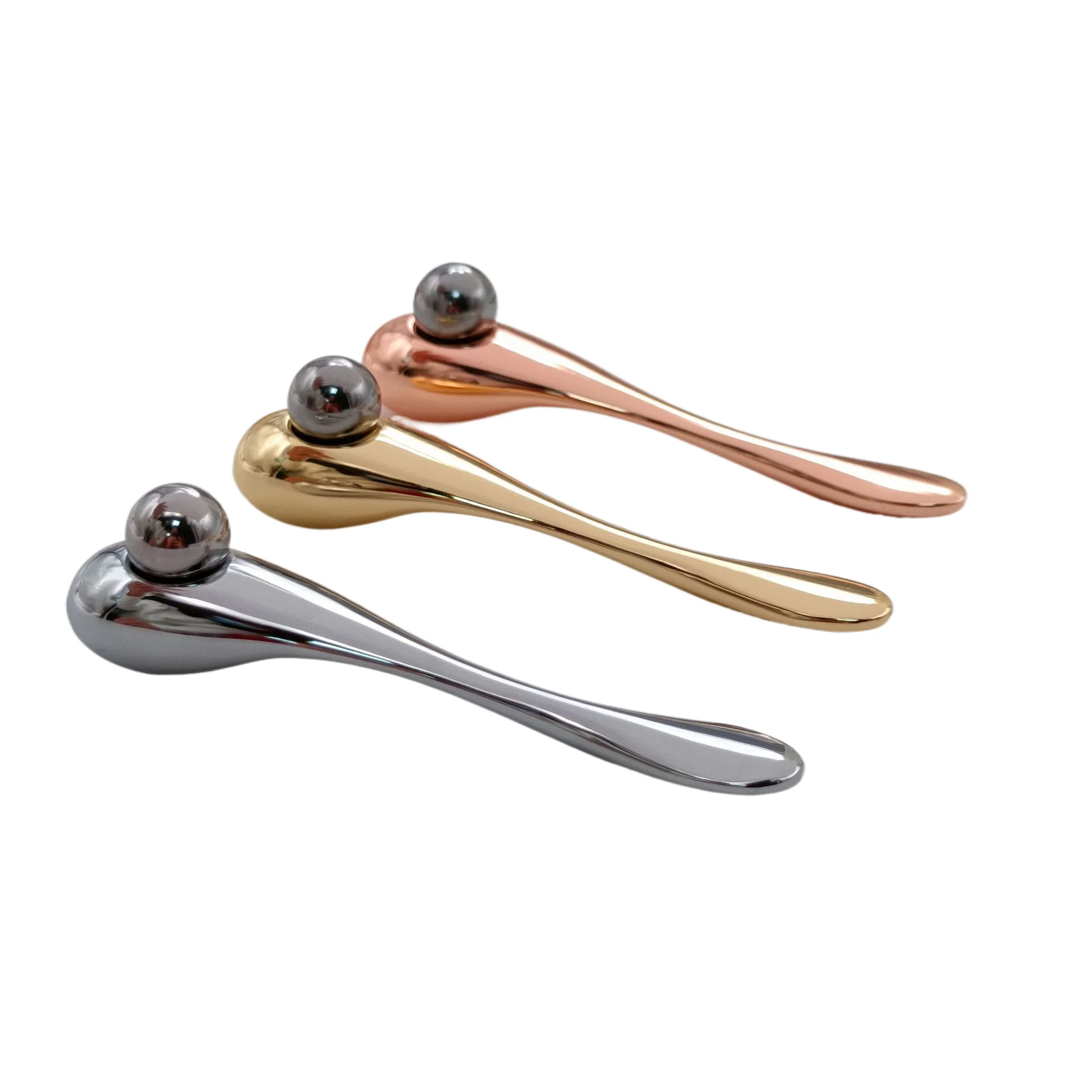 Factory Hot Sale Garnier Ultra Lift Cream Stick For Dark Circles And Puffiness Cosmetic Metal Spoon Eye Massage Tool