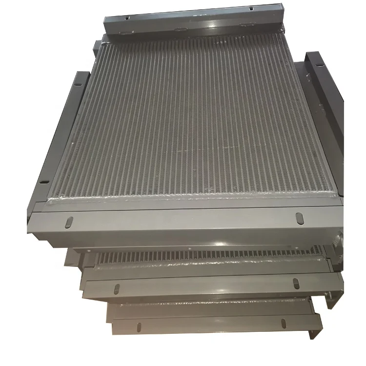 High quality Compact air cooler oil radiator heat exchanger for Ingersoll Rand screw