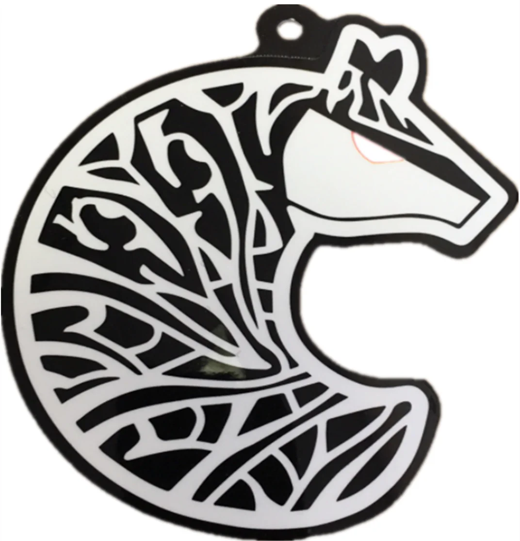 Hot Sale Custom UV car sticker removable transfer decal car sticker