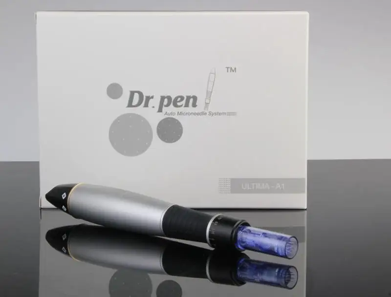 A1-C Dr. Pen Derma Pen Auto Microneedle System Adjustable Needle Lengths Electric DermaPen Stamp Auto Micro Needle pen
