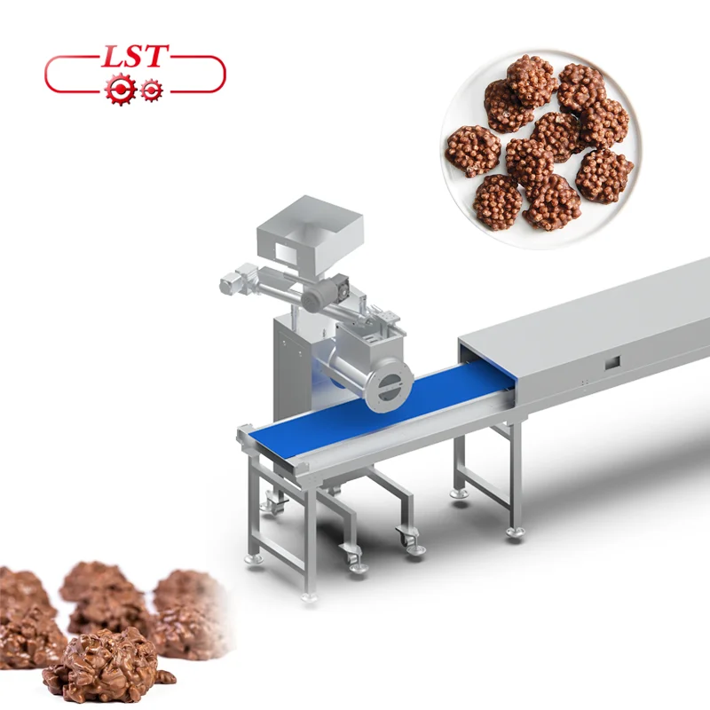 New design chocolate depositor chocolate cluster nuts chocolate making machine
