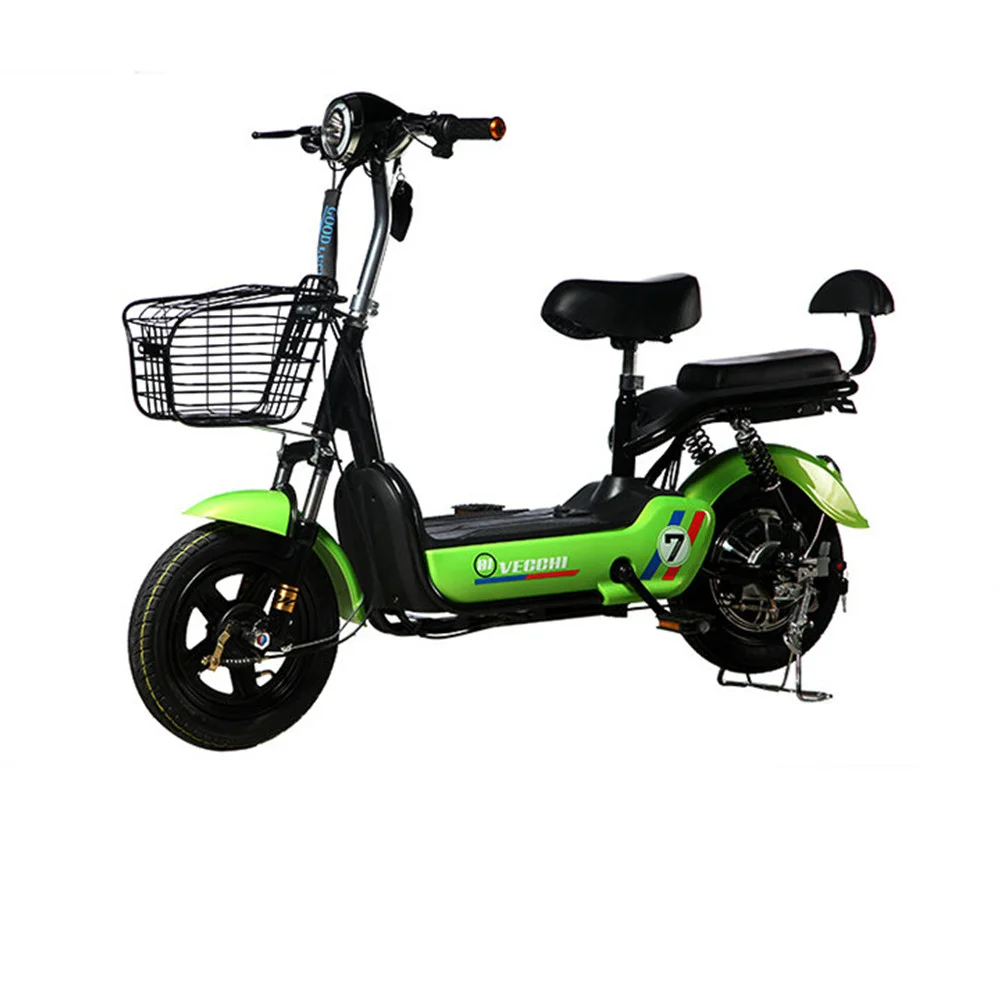 Small battery car student office worker electric bicycle new bike adult electric bicycle 48V LED lights