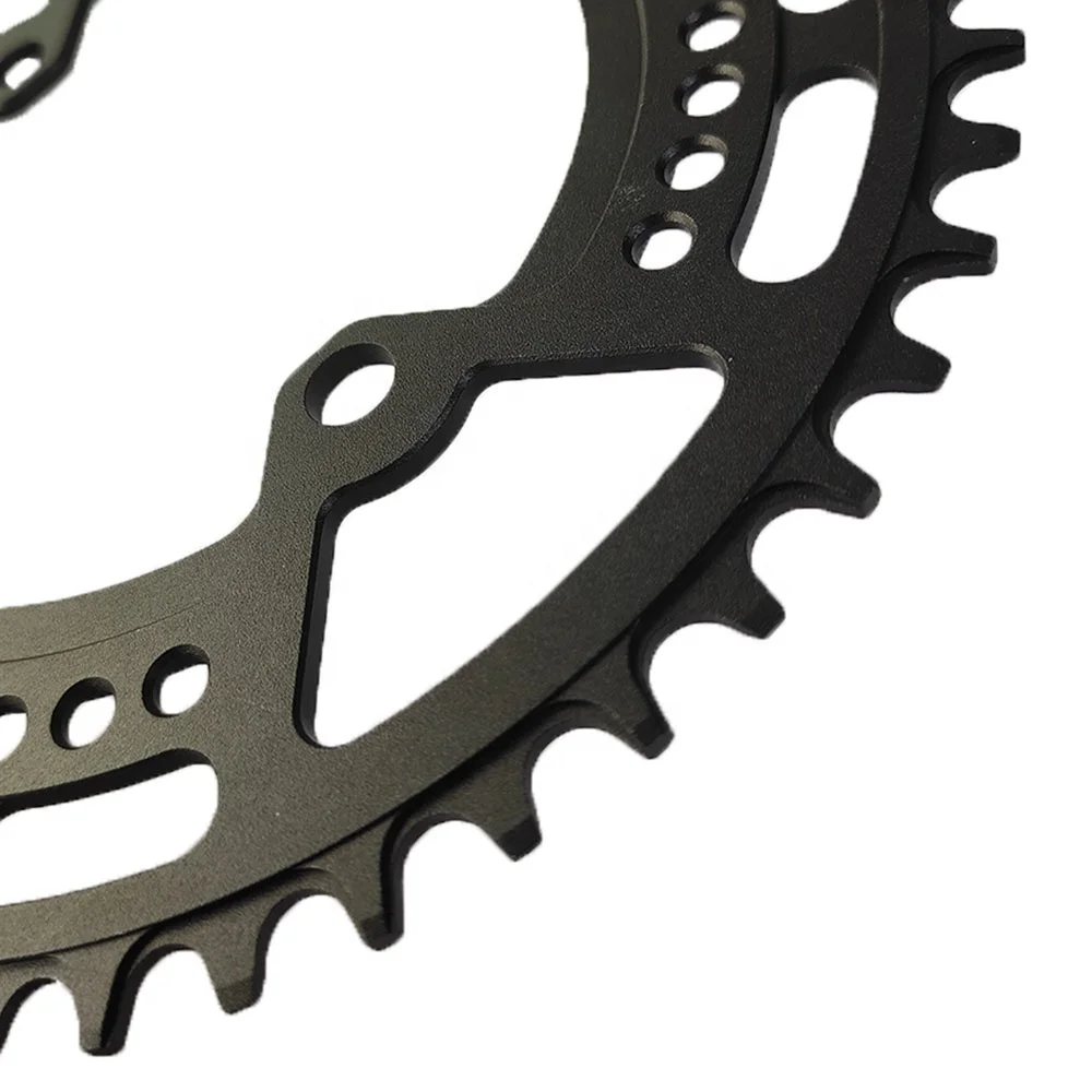 Bike Chain Wheel 50T Big Gear BCD 104 Aluminum Alloy Narrow Wide Bicycle Chainring