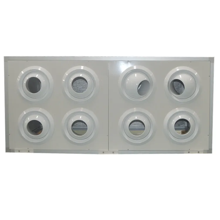 ROUND SUPPLY AIR CHILLED WATER AHU AIR HANDLING UNIT 10750CFM 183KW WITH HEATING HOT WATER COIL