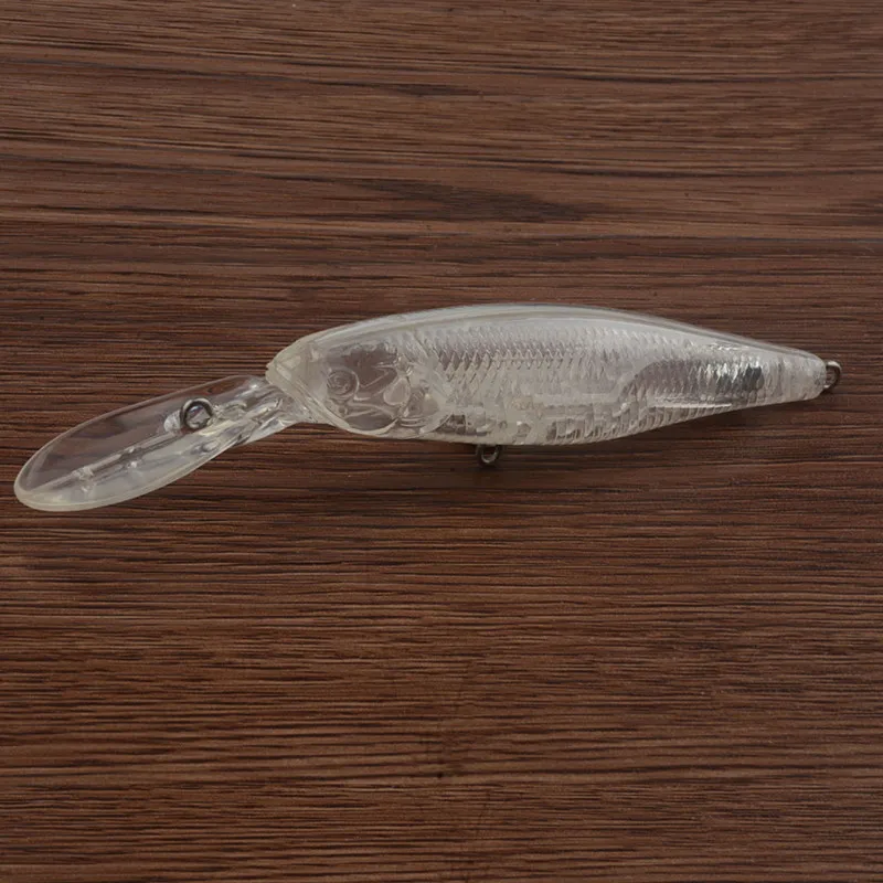 11.2CM 8.5G surface minnow pencil hard crankbait sublimation popper topwater body unpainted fishing lure blank blanks