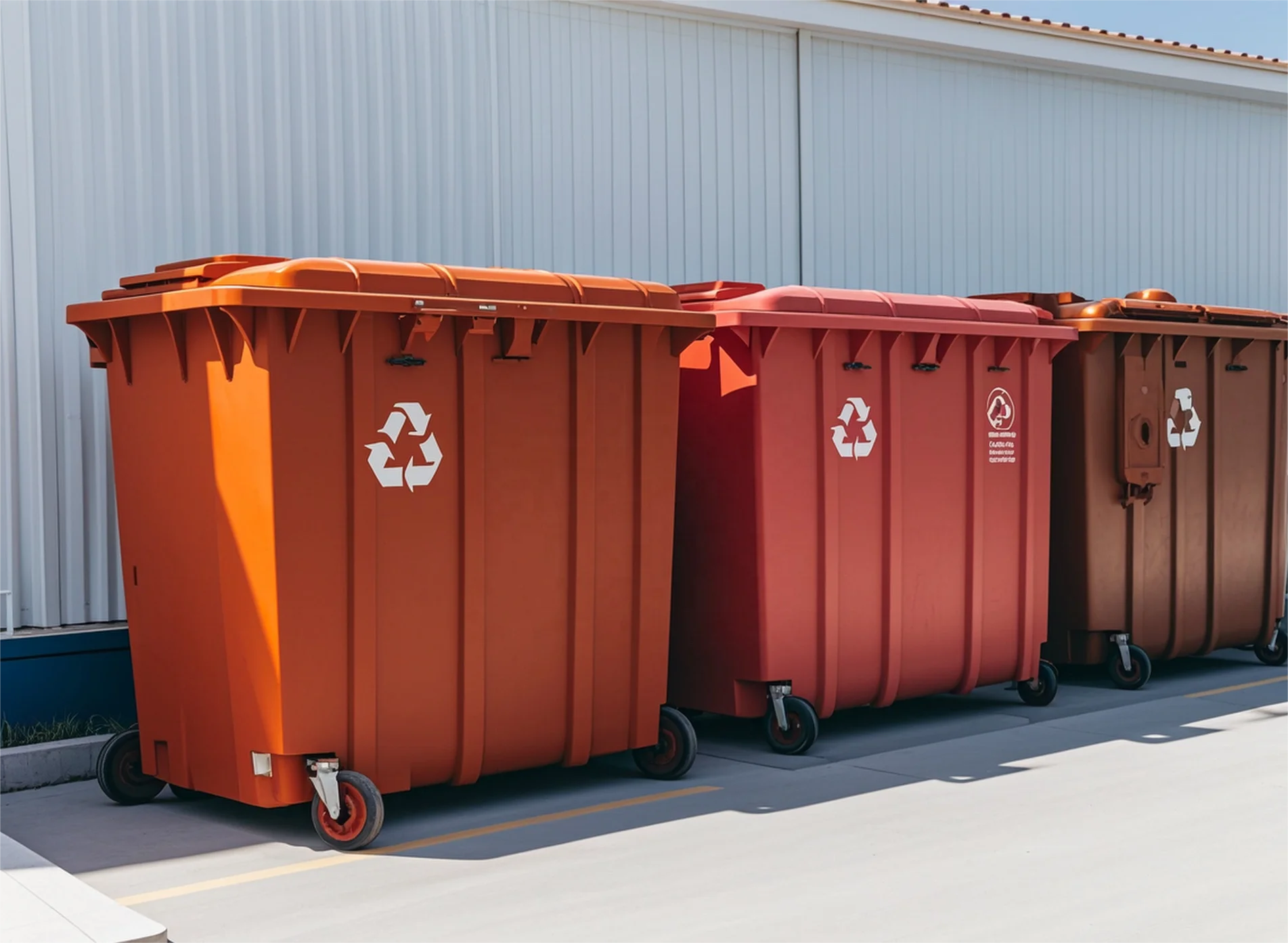 Industrial Customized Carbon Steel Roll Off Waste Management  garbage dumpster Outdoor mobile Scrap metal skip bin