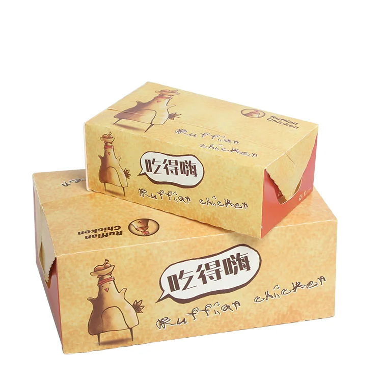 LOKYO wholesale take away food box fried chicken nuggets paper food packaging boxes