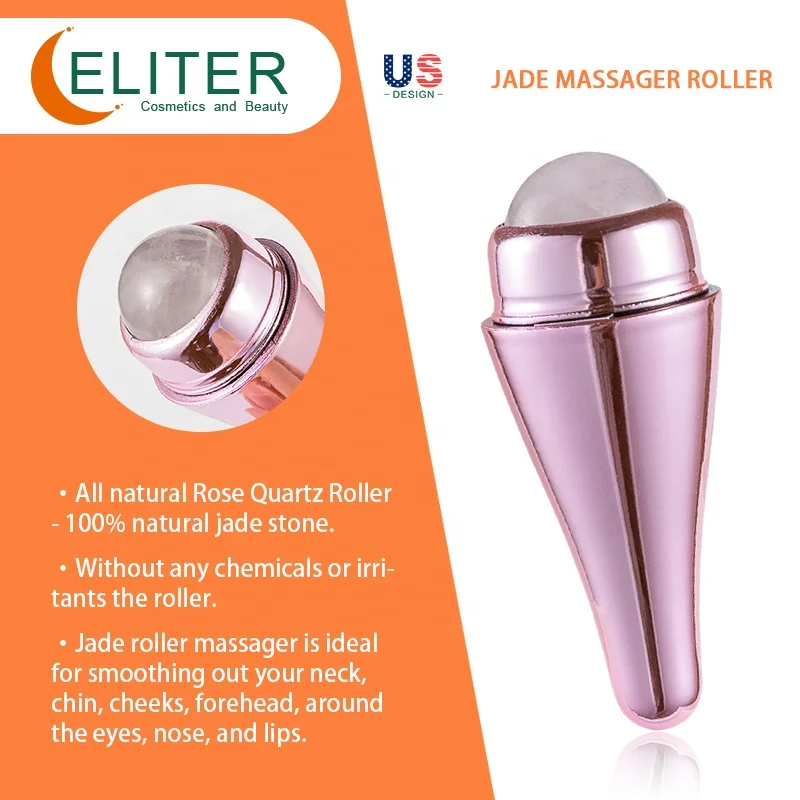 Eliter Newly Designed Oil Absorbing Roller Usa Face Roller Facial Massage Skin Lifting Ice Roller Massage Gun Ice Globes
