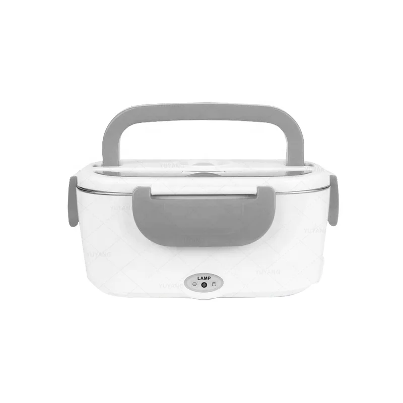 1.50L 60W Electric Lunch Box Food Warmer Food Heater 3 in 1 Portable Heated Lunch Box For Car Truck Home 110V 12V 24V