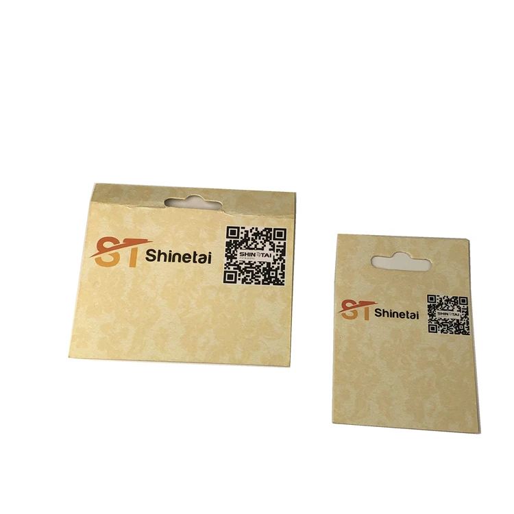 Multiple Size Paper Card Custom Logo Printing Insert Card Instruction Manual Hanging Tag