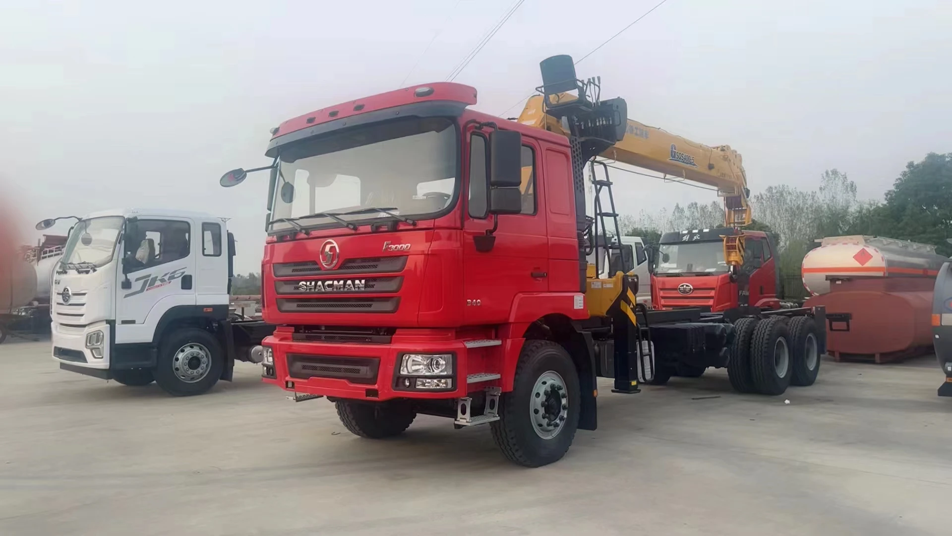 16 Ton- 25 Ton Hydraulic Cargo Truck Crane Hydraulic Lorry Crane Truck Mounted Crane