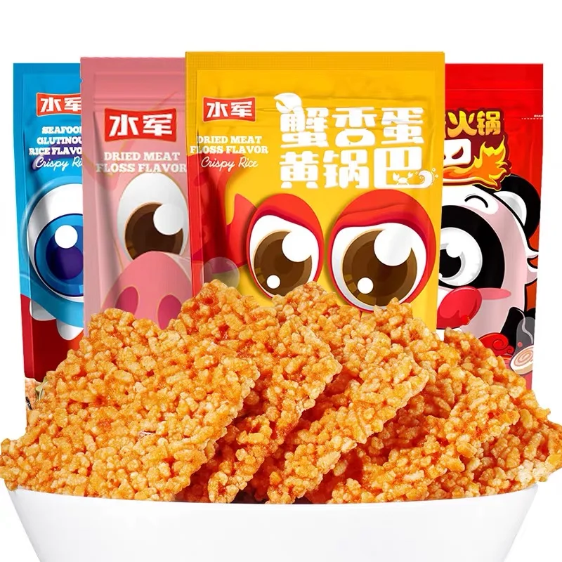 Оптовая продажа китайский Guoba здоровые рисовые закуски печенье