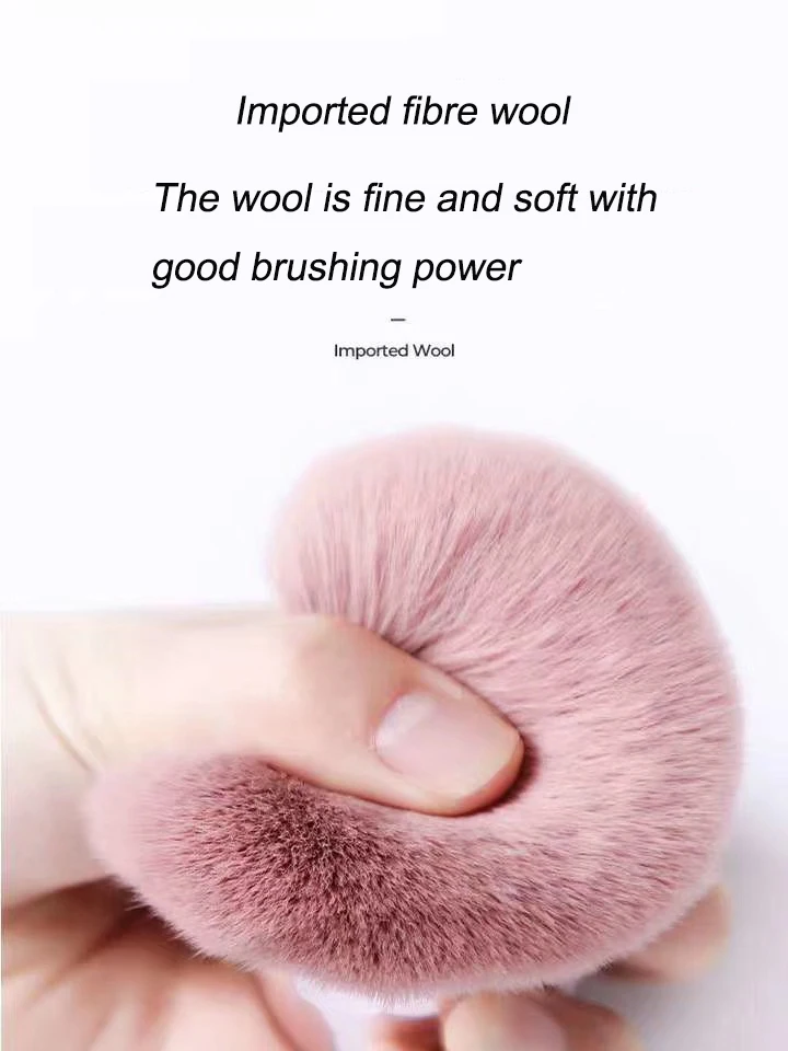 Yodoor 2004 Privet Label Nail Soft Brush Dust Cleaning Brush for Nail Pink Acrylic Glitter Powder Cleaner Brush High Quality