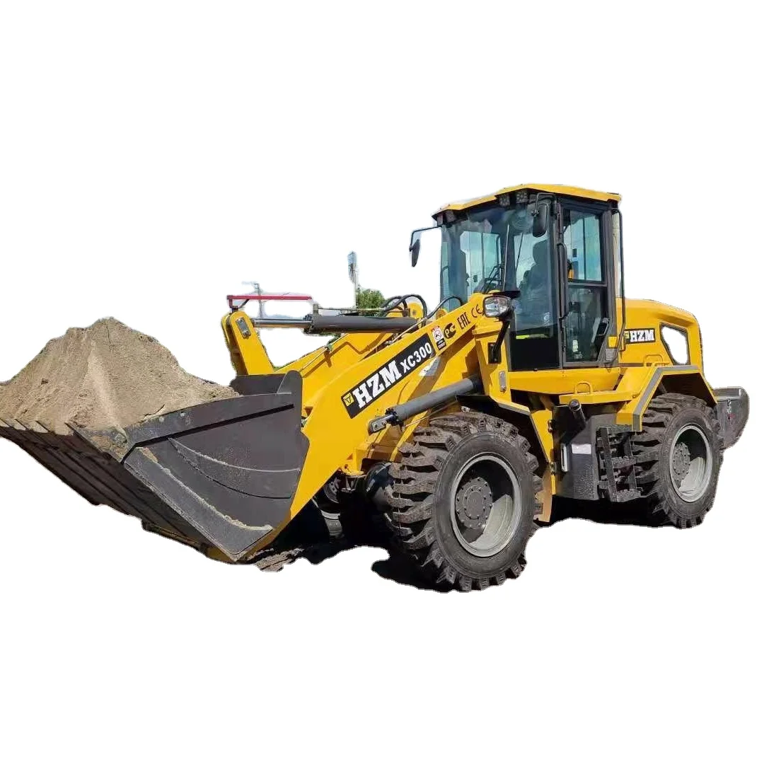 Customizable HZM927 2.8TON NEW DESIGN FRONT WHEEL LOADER WITH CUMMINS ENGINE