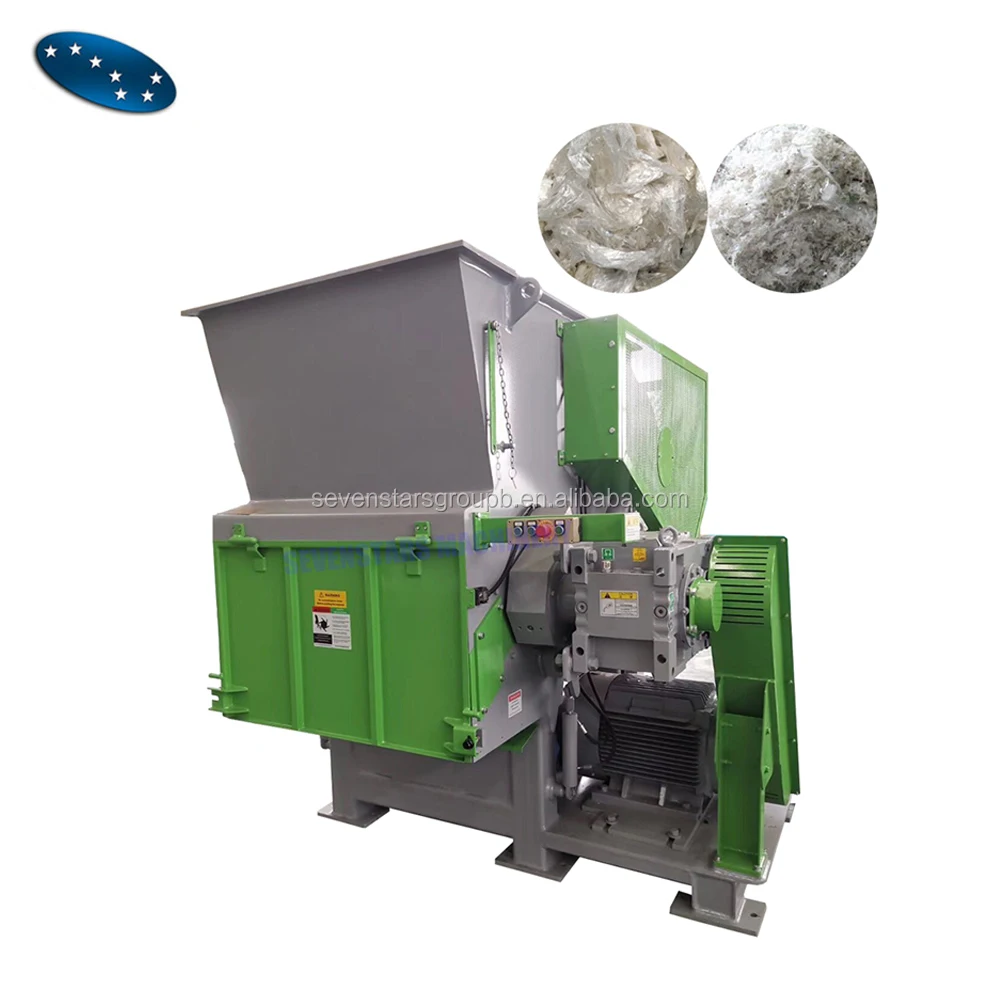 Sevenstars single shaft shredder for used plastic drum