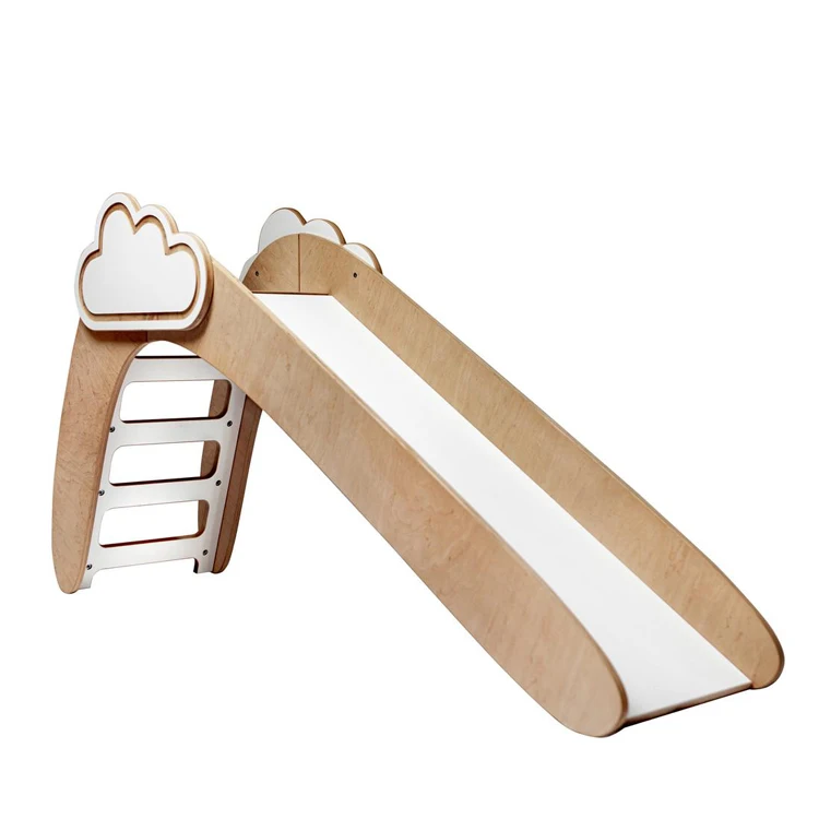 Монтессори игровая мебель домашние тапочки с облаками деревянный лесоспуск для детских игрушек