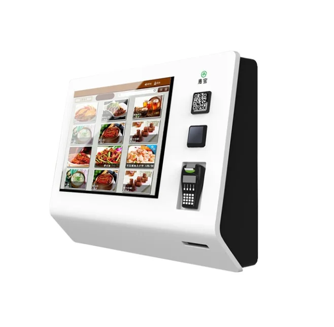 All In One Touch Screen Self Ordering Payment LCD Display Touch Screen