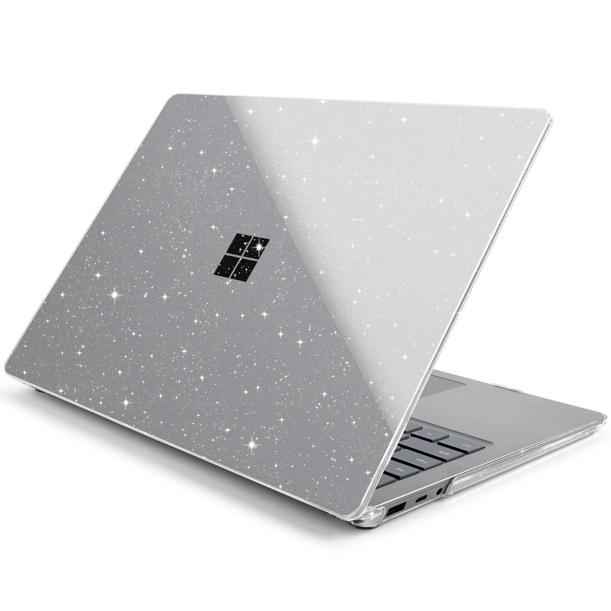 Crystal Hard PC Glitter Blingbling full back cover protect  Laptop case for  Microsoft Surface 3 4 5 13.5 inch model 1868 1951