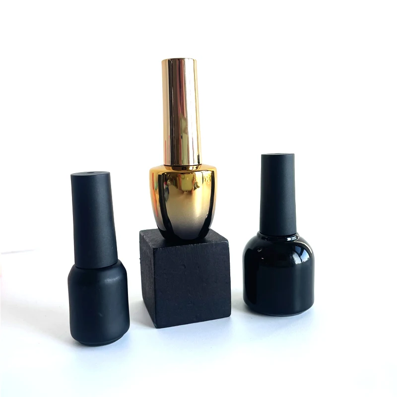 Empty Gel Nail Polish Bottle 15ml Glossy Unique Nail Polish Bottle