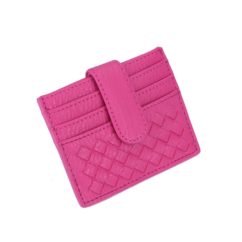 Small Luxury Wallet Female Ladies Mini Short Coin Purse Original Leather Women Mens Trading Cards Bag Pocket Wallets