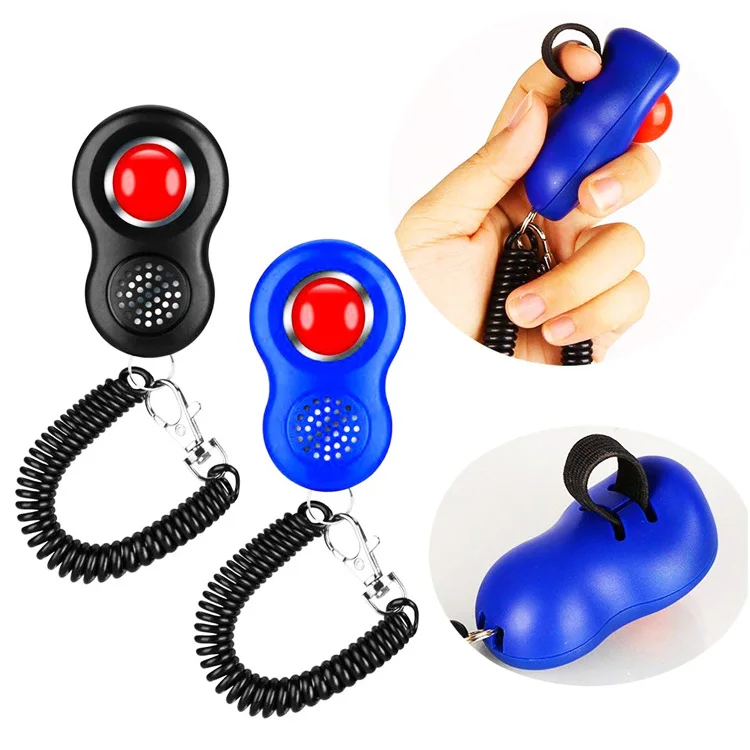 Новинка 2021, портативная кнопка для тренировки, кликер для дрессировки собак с настраиваемым логотипом