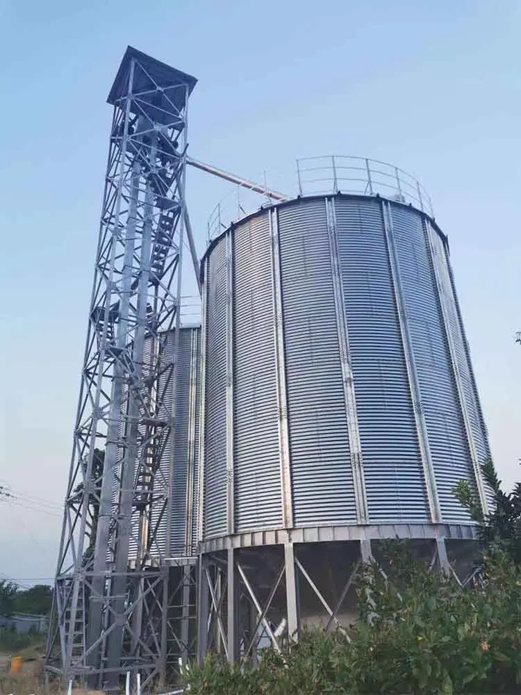 10-10000tons стальные контейнеры для хранения зерна ячменя кукурузы кормовой