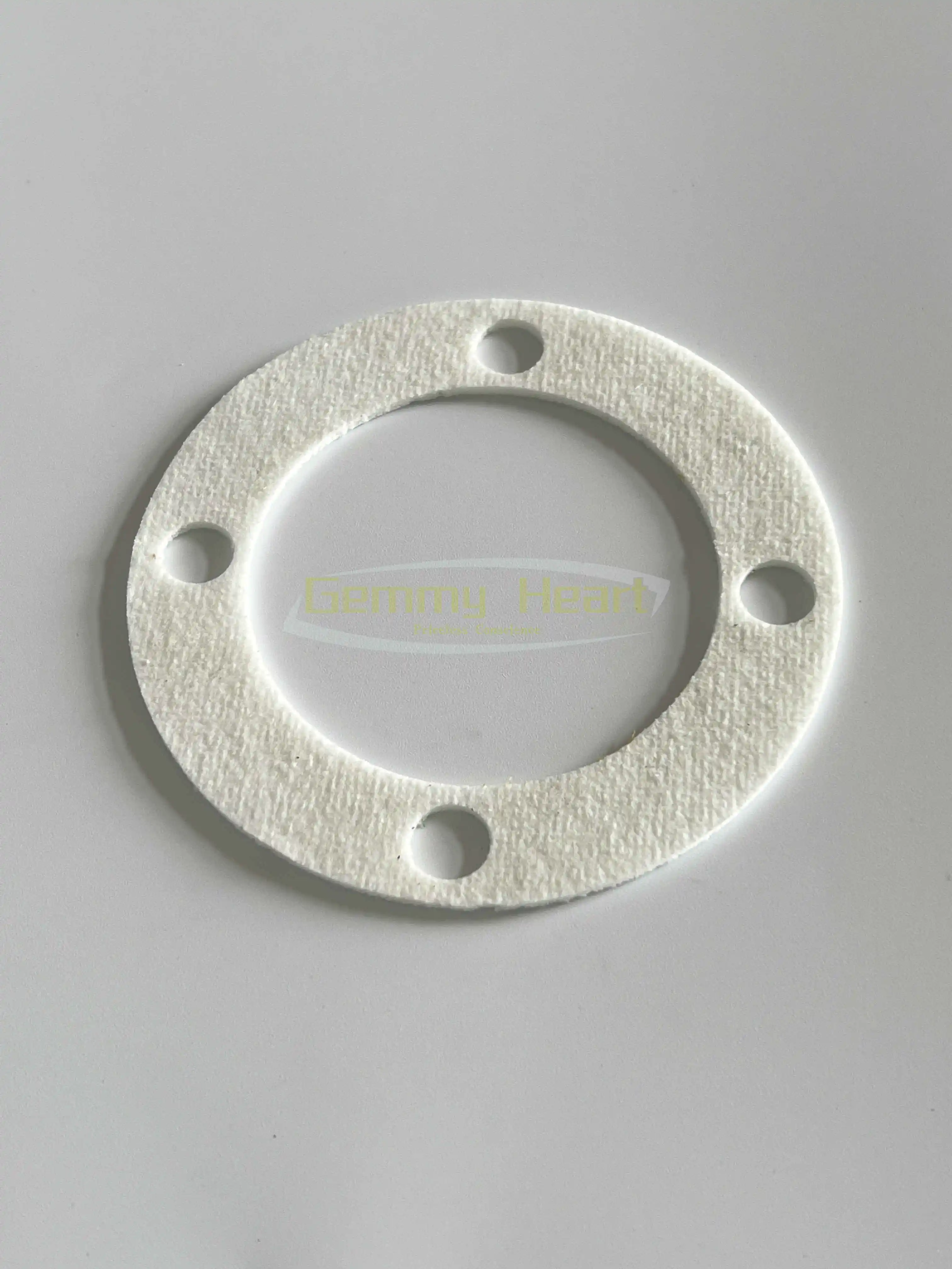 High quality low price thermal insulation fire resistant ceramic fiber gasket for wholesales Customizable and designable