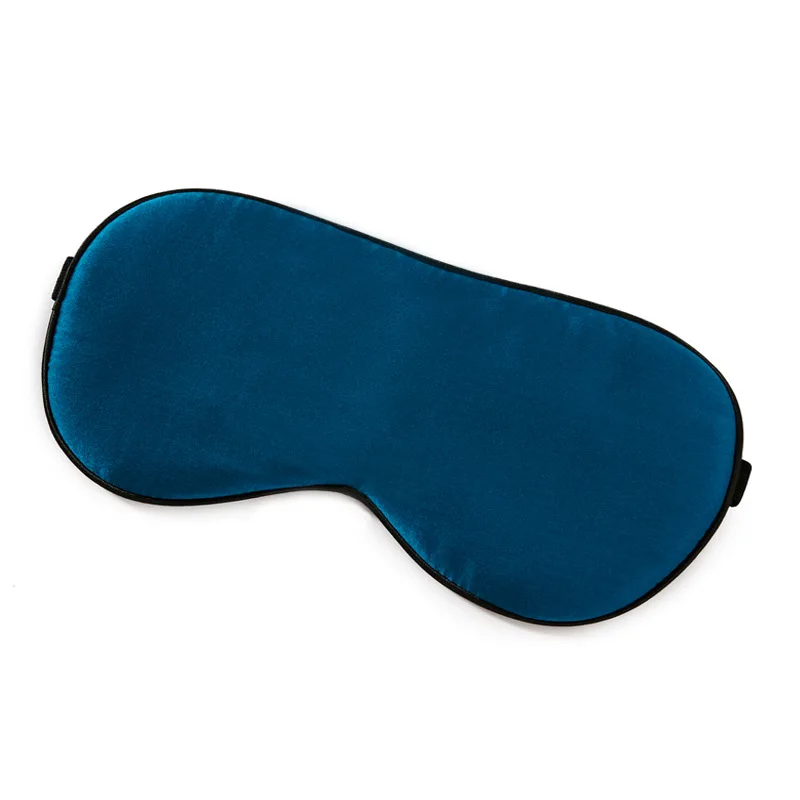 Маска для сна из 100% шелка тутового шелкопряда для полноценного ночного сна, комфортная и супермягкая маска для глаз с регулируемым ремешком