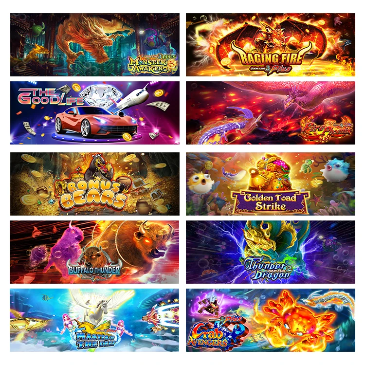 Newest Hot Sale Ultra Monster Online Fishing Game Golden Dragon In Game Room