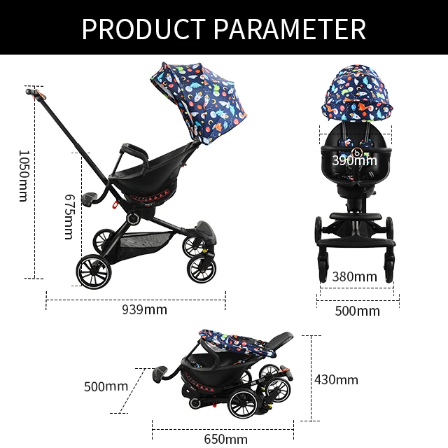 Factory Wholesale European Style Baby Push Chair Walkers Buy Cheap Foldable Travel System Bobaohao Baby Stroller