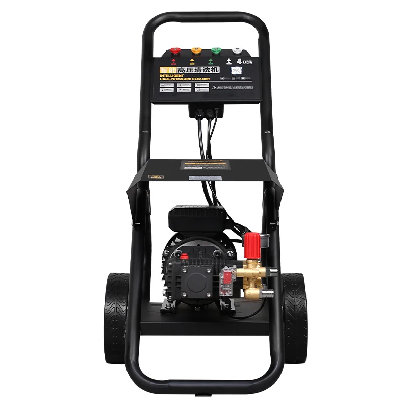 Коммерческий 3-фазный двигатель 220 В 380 3000psi 5000psi Электрический мойщик высокого давления подвижная автомоечная машина