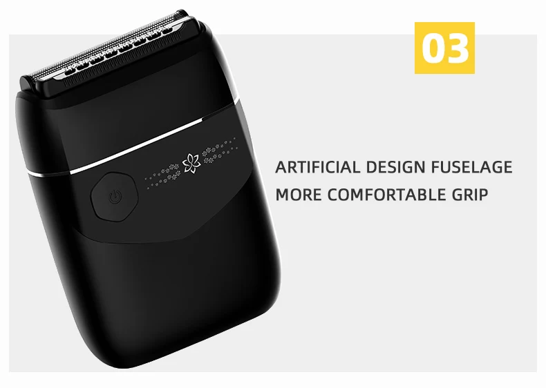 LILIPRO S1 Pocket Electric Shaver Machine Mustache Beard Hair Trimmer Rechargeable Foil Electric Shavers for Men