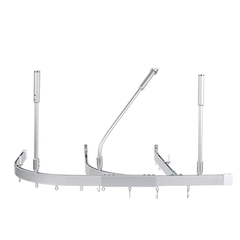 High Quality Ceiling Curved Hospital Curtain Tracks Rails Bed Curtain Hospital Curtain