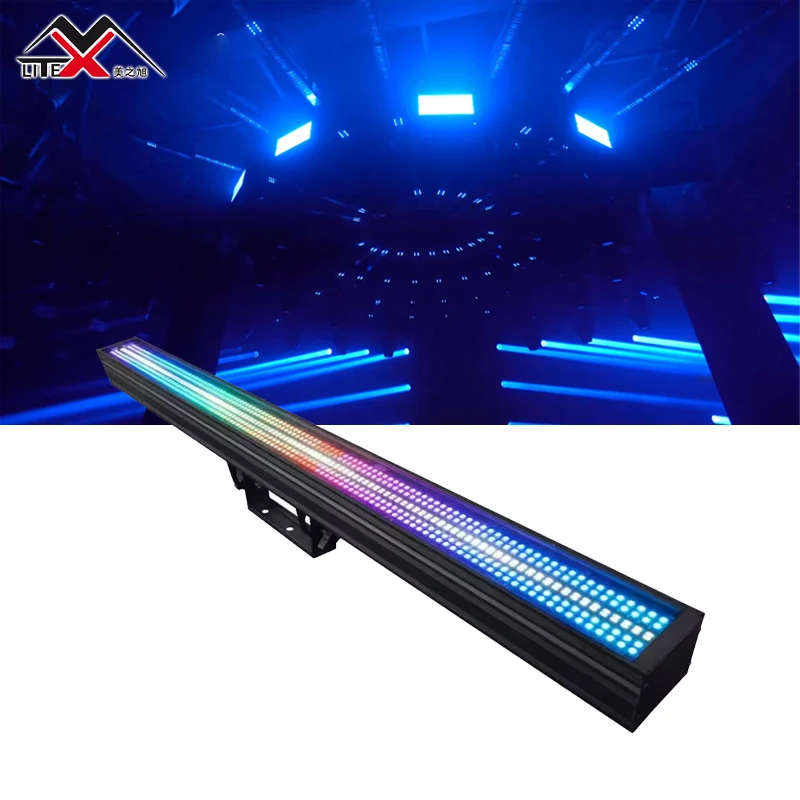 Новый стиль сценический свет с длинной полосой DMX512 вспышка светодиодный стробоскоп для dj disco party show
