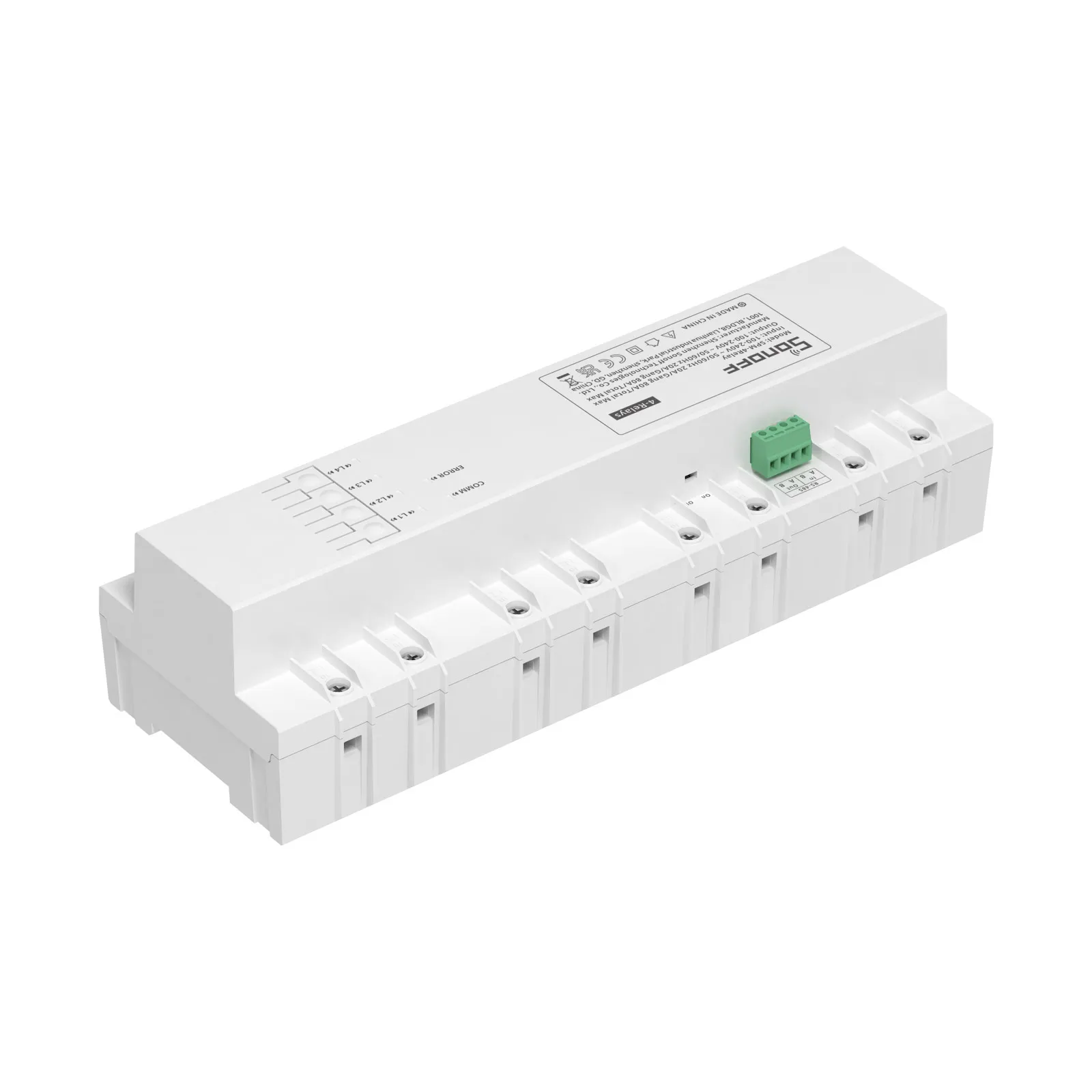 Умный Штабелируемый измеритель мощности ITEAD SONOFF SPM 20A/контроль энергопотребления