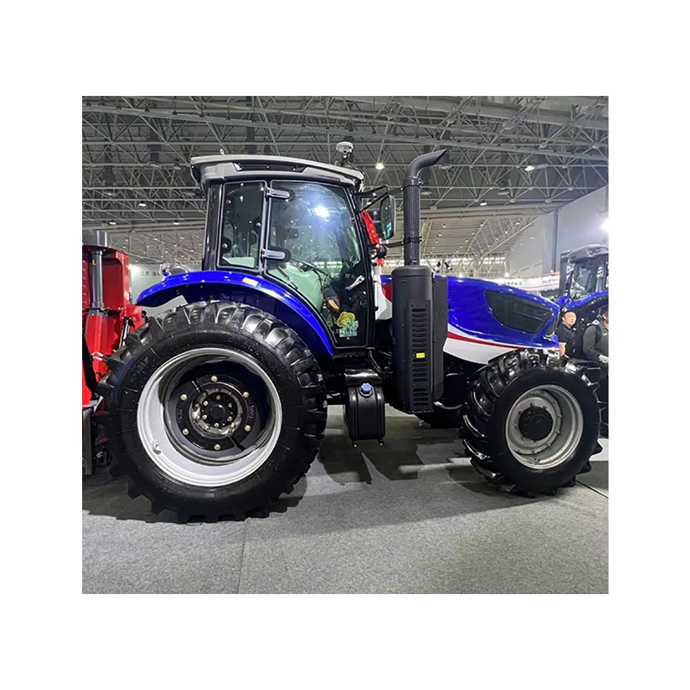 Small tractors equipped with herringbone tires, paddy tires, or other types of tires to meet the working conditions