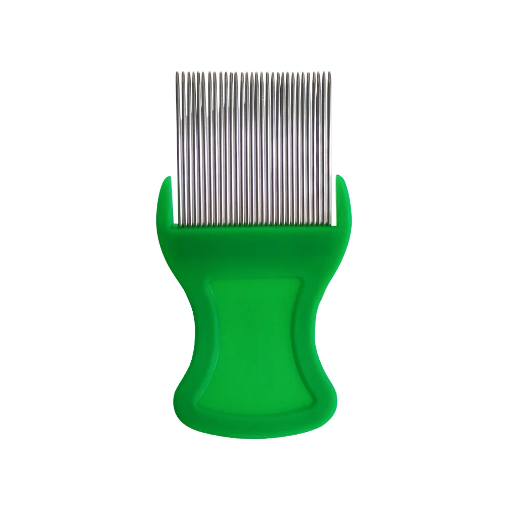 hair tools private label hair aluminum lice customized hot comb brush sandalwood beard combs