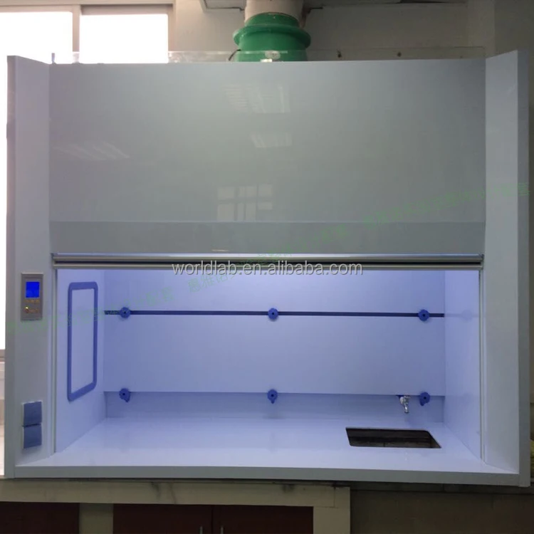 Manufacturer wholesales special exhaust hood for ventilation system Laboratory PP Fume hood PP fume hood