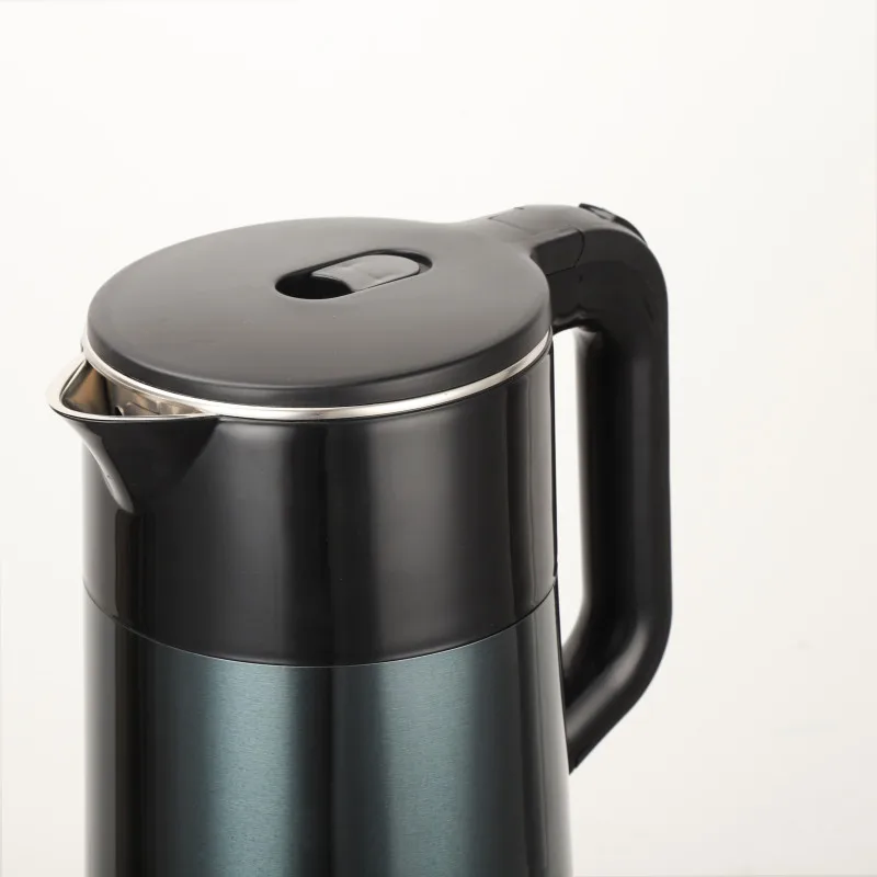 OEM Double Wall Stainless Steel insulation kettle Cool Touch Tea Pot 2L electric Kettle fast water bottle