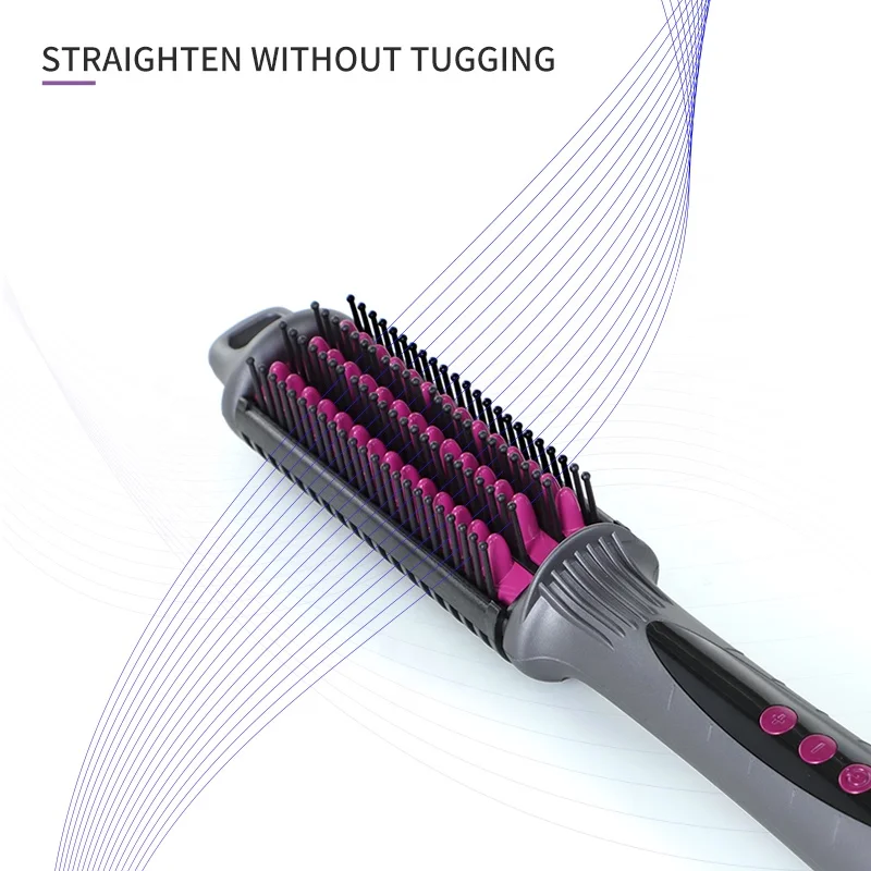  March Expo Инструменты для укладки частная марка плоский утюжок волос керамический горячий гребень Электрический 500 градусов