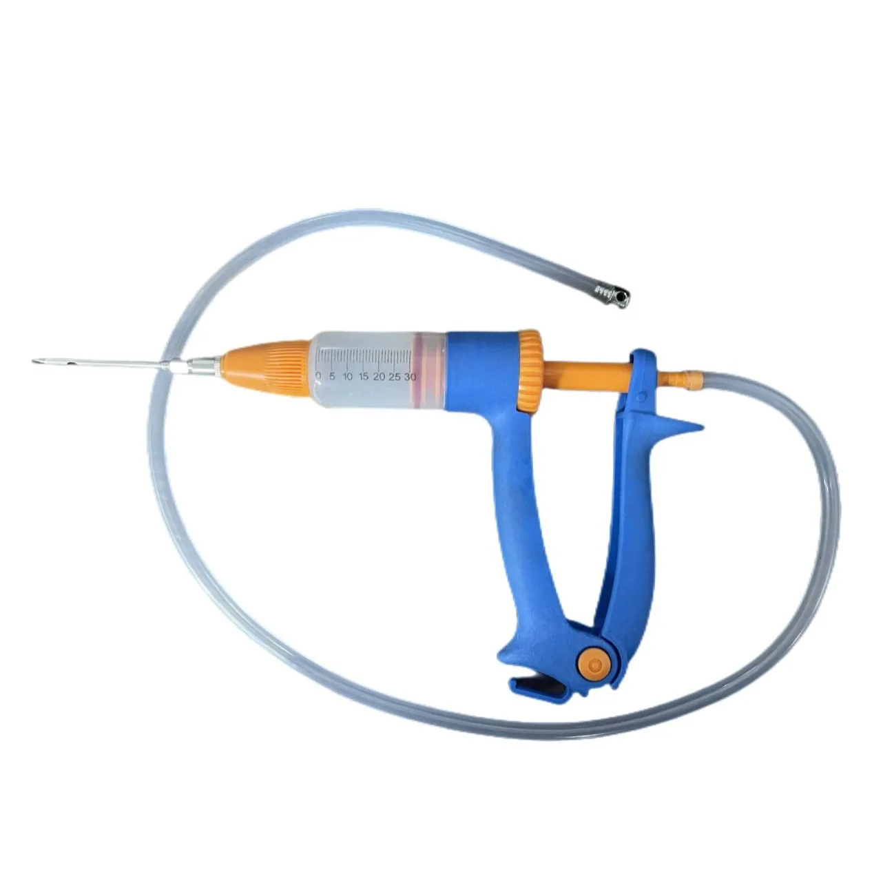 Veterinary Continuous syringe feeding dosing marinade gun 30ML for pig cow chicken sheep husbandry